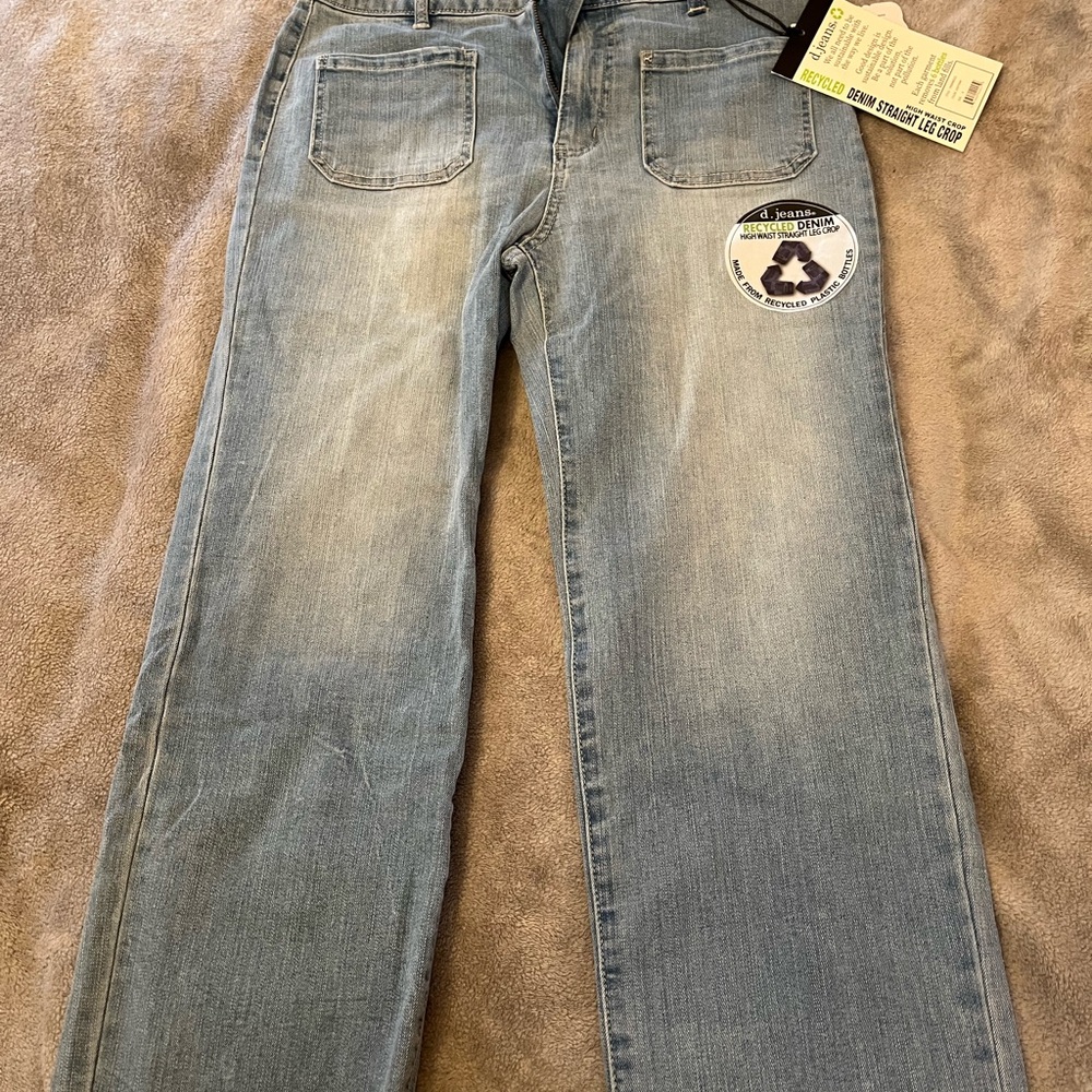 d. jeans Women’s cropped straight leg
